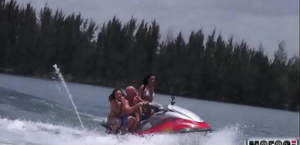  Teens Ride the Party Boat video starring Eva Saldana - Mofos.com